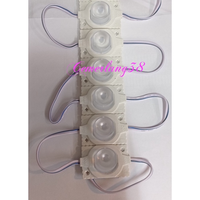 Lampu LED Modul 1.5 Watt 12 Volt / LED Module 1 Mata - HIJAU