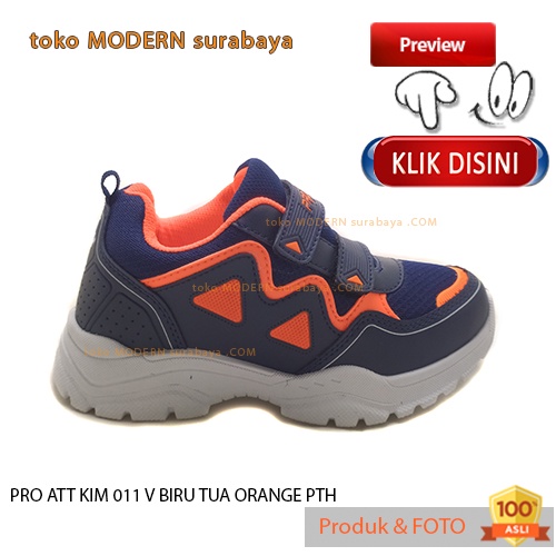 Sepatu anak sepatu sekolah sneakers kets velco PRO ATT KIM 011 V