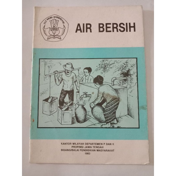 air bersih - buku jadul - buku bekas perpustakaan