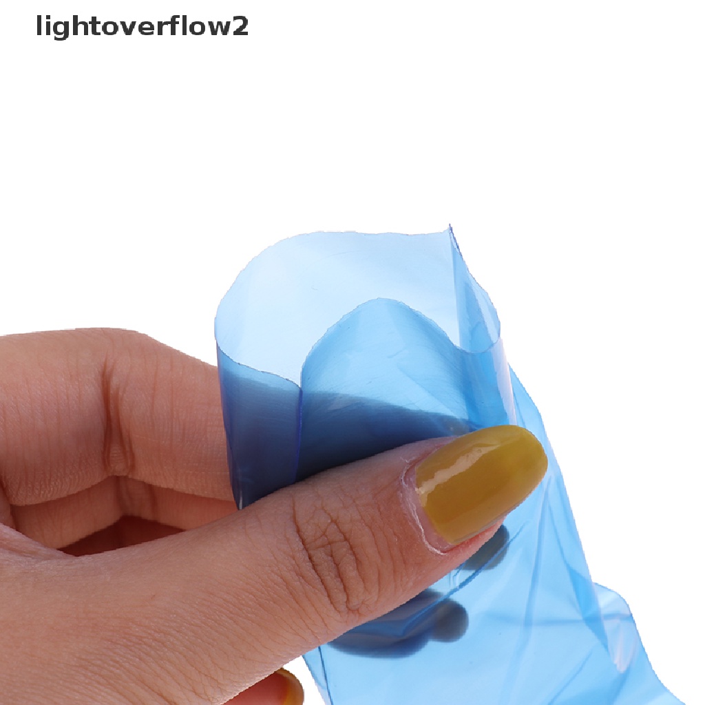 (lightoverflow2) 200pcs Kantong Filter Mesin Tato Sekali Pakai Bahan Plastik