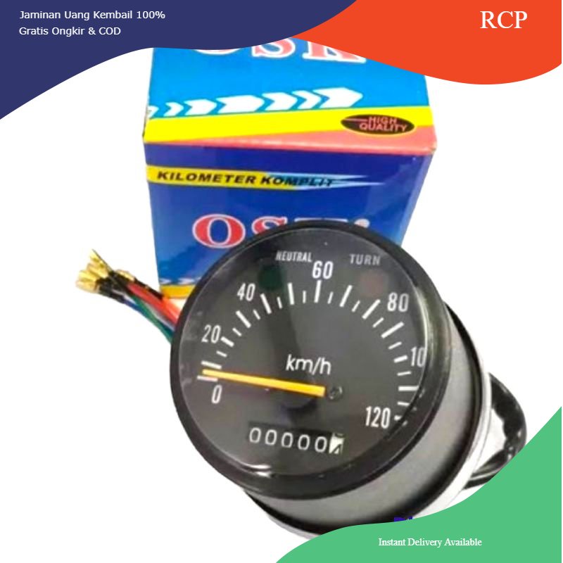 Speedometer speedo spedo spido cb cb100 custom japstyle brat bulat standart hitam