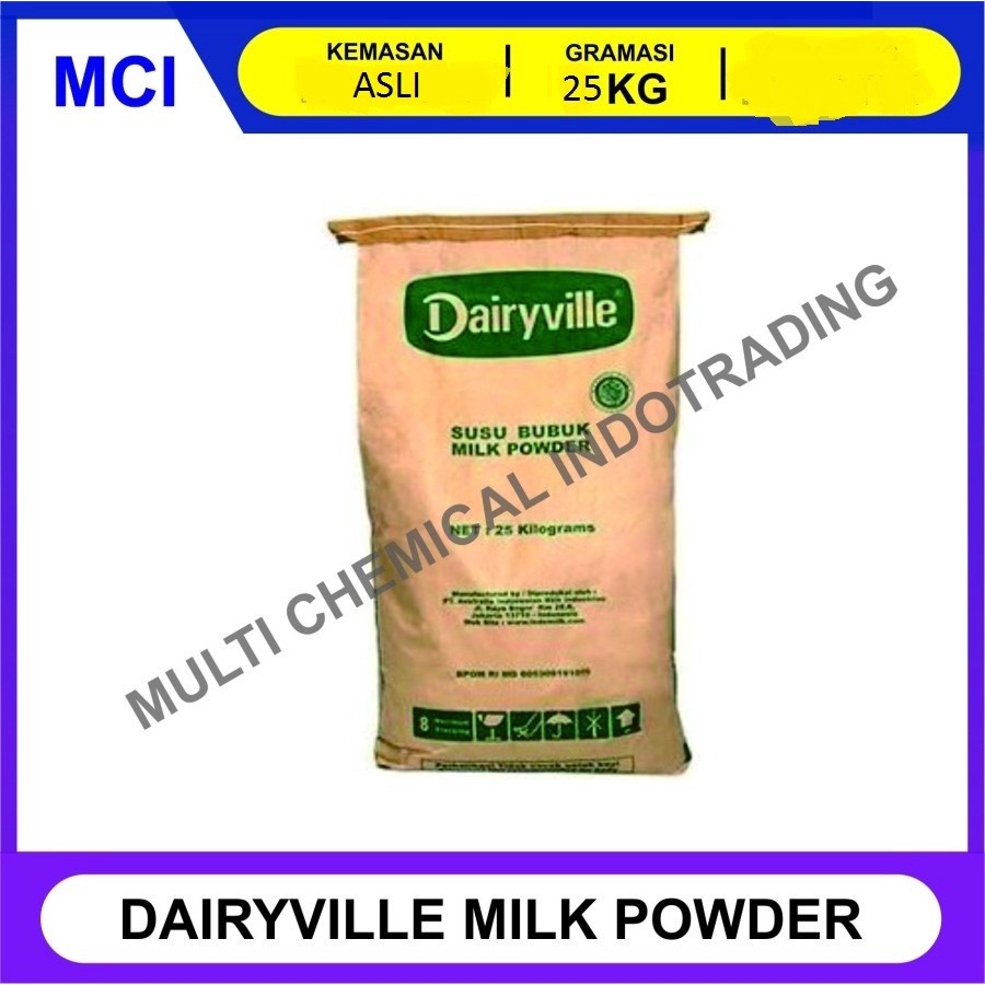 

DAIRYVILLE INDOMILK SUSU BUBUK / MILK POWDER 25 KG