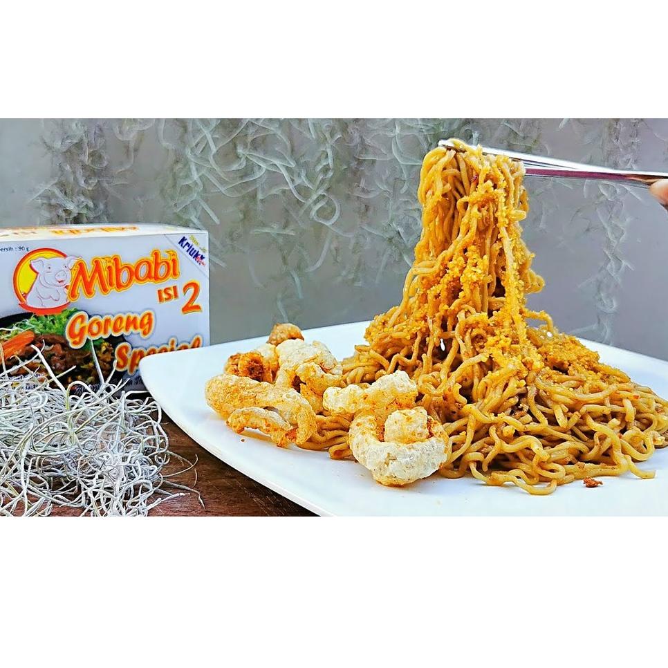 

TrcDd2D7--Mibabi Isi 2 Mi Tabanan Bali 90gr Mie Babi Mi Babi Asli Bali Kuah / Goreng Samcam Spesial Instan