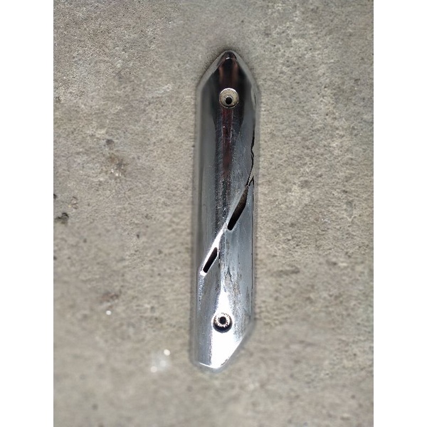 Cover Knalpot, Pelindung Knalpot Yamaha Jupiter Z ROBOT ORI COPOTAN (BEKAS)