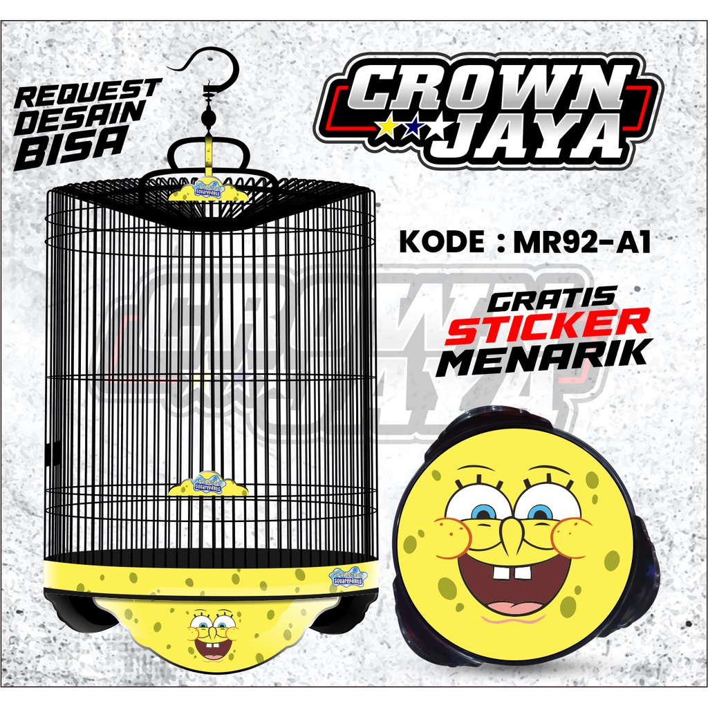 DECAL TEBOK MURAI BATU ORIQ / STIKER SANGKAR MURAI NEW / DECAL STIKER TEBOK MURAI CUSTOM SAMURAI / M