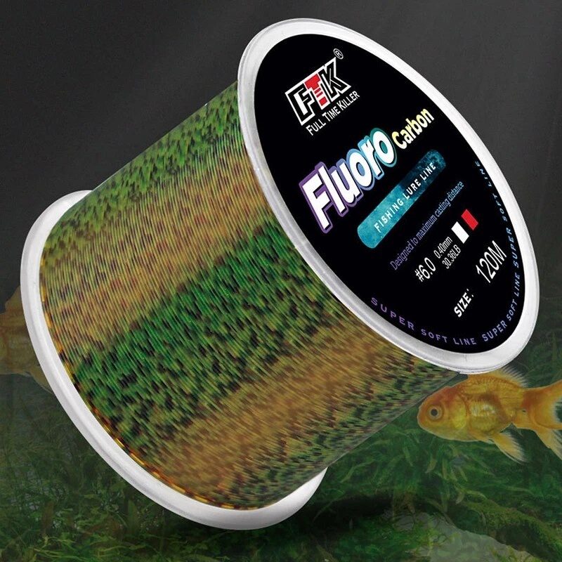SENAR PANCING SERAT CARBON LAPIS FLUROCARBON 120 METER BENANG LEADER SENAR PANCING SENAR LEADER SENA