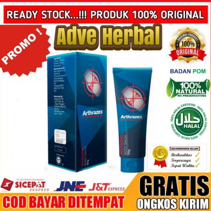 Arthrazex Asli Original Arthrazex Cream Nyeri Sendi Tulang Kaku Ampuh