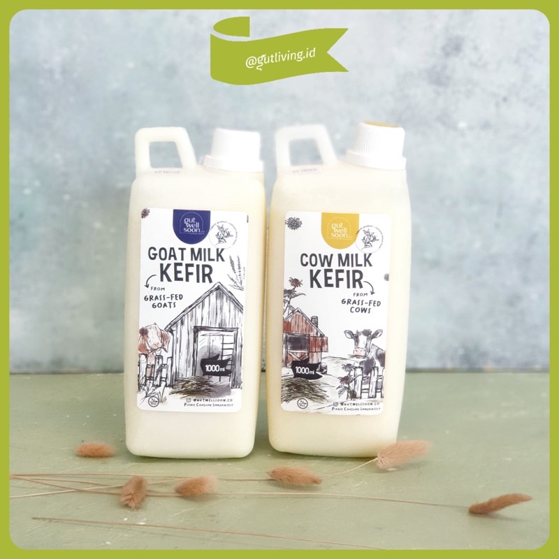 

Kefir Grassfed Cow & Goat Milk Susu Kefir Sapi dan Kambing