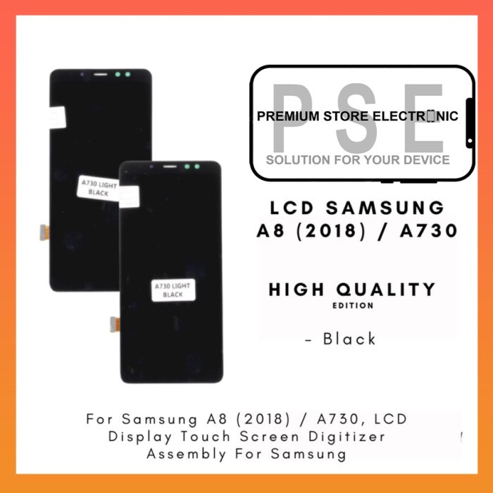 LCD Samsung A8 Plus 2018 A730 Fullset Touchscreen ORIGINAL Garansi