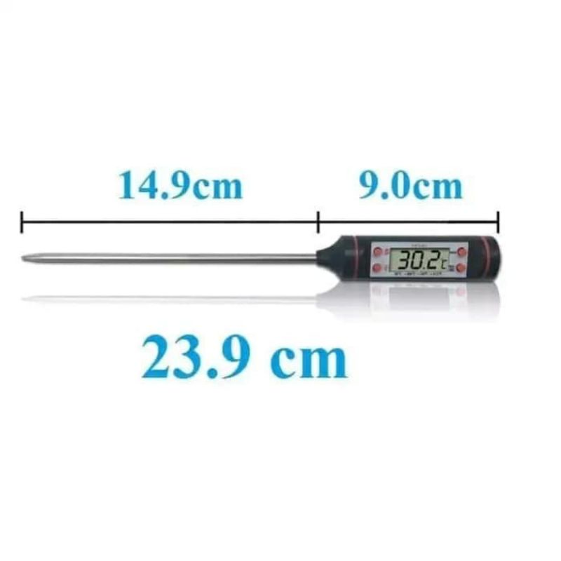 FOOD THERMOMETER TERMOMETER MAKANAN DAGING BBQ KUE MINUMAN KOPI SUSU ALAT UKUR SUHU