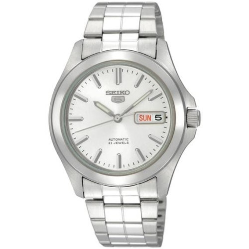 JAM TANGAN PRIA SEIKO 5 SNKK87K1 SPORTS AUTOMATIC STAINLESS STRAP SILVER