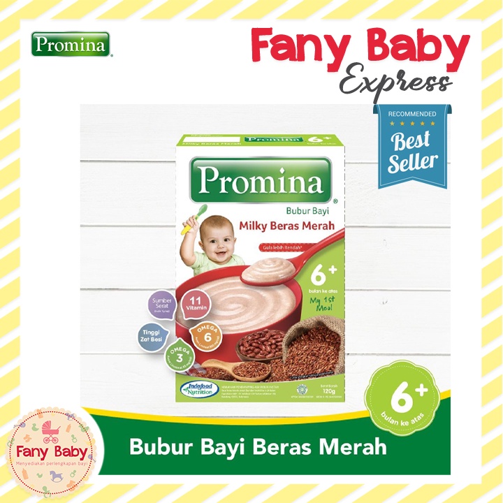 PROMINA BUBUR BAYI 6+ MONTH /120GR