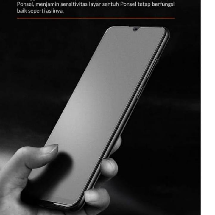 Pasti Tertarik--Matte glass full layar oppo A16 A15 A12 A33 A53 f9 Anti gores oppo Tempered glass op