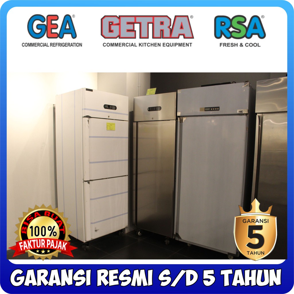 UPRIGHT FREEZER CHILLER GEA D-RW8U2HHHH KULKAS GEA COMBI FREEZER CHILLER KITCHEN COMMERCIAL