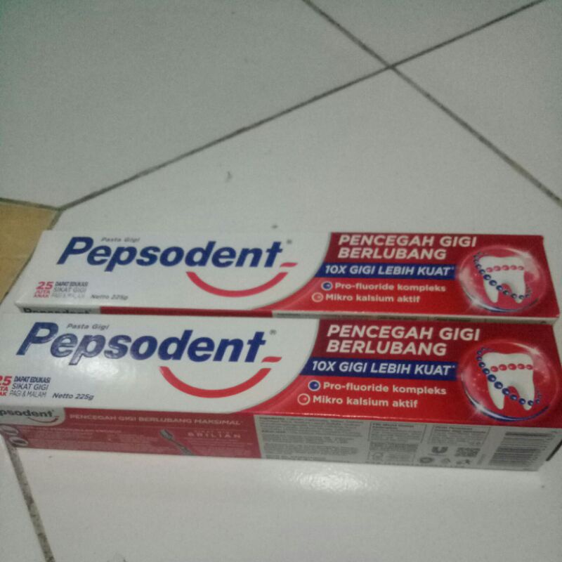 pasta gigi Pepsodent 225gr+25gr