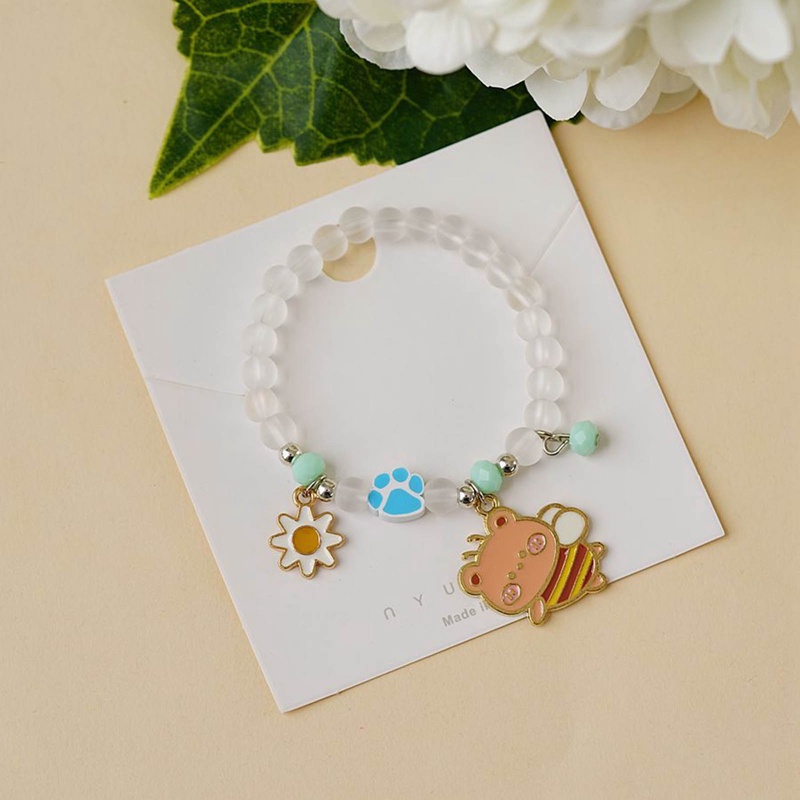 Fancyqube Fancycube Perhiasan Gelang Motif Kartun Kelinci Untuk Wanita