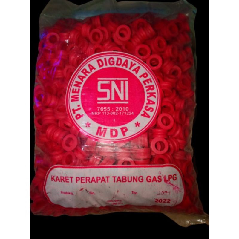 Karet seal tabung gas / karet tabung gas 3kg / karet LPG 3Kg ( isi 1000 pcs)