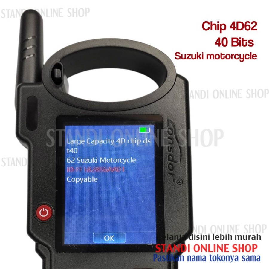 Chip Immobilizer Transponder Mobil Motor