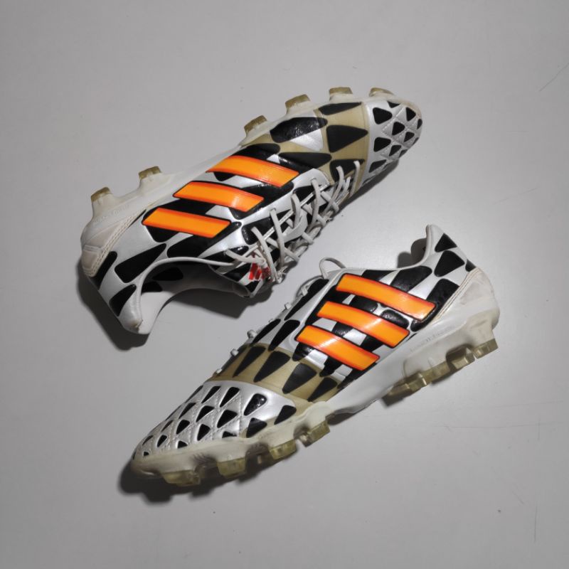 Sepatu Bola Bekas / Second Original Adidas Nitrocharge 1.0 Battle Pack HG Topgrade World Cup 2014 Ed