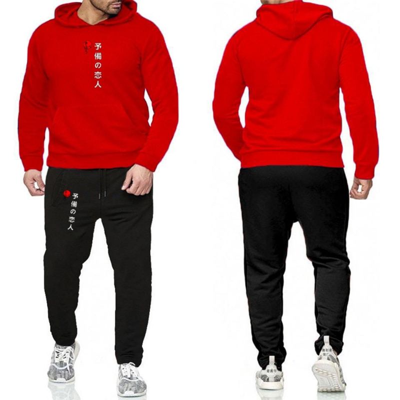 COD/DS/STELAN HOODIE+JOGGER TULISAN JEPANG Jumbo (XXL)