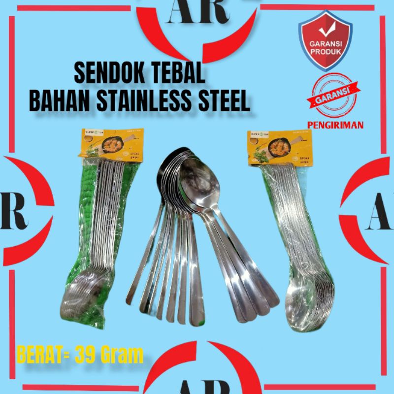 SENDOK MAKAN TEBAL / SENDOK HOTEL ( KANTONG )