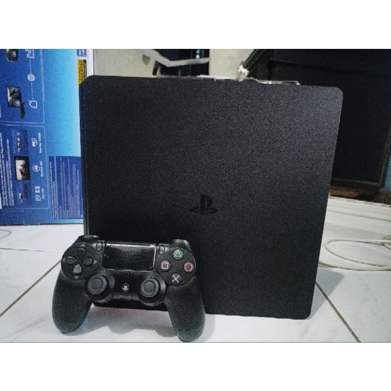 Jual PS4 Slim 500Gb, Full Set 1 Stik, Full Games | Shopee Indonesia