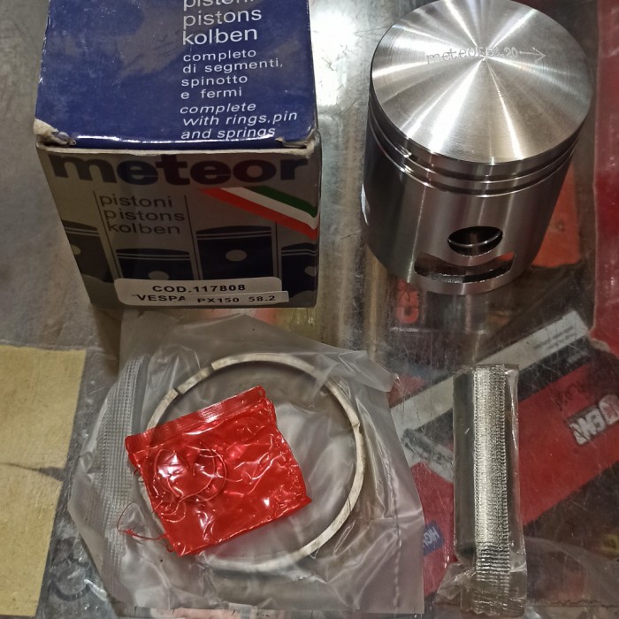 piston seher vespa excel px merk METEOR