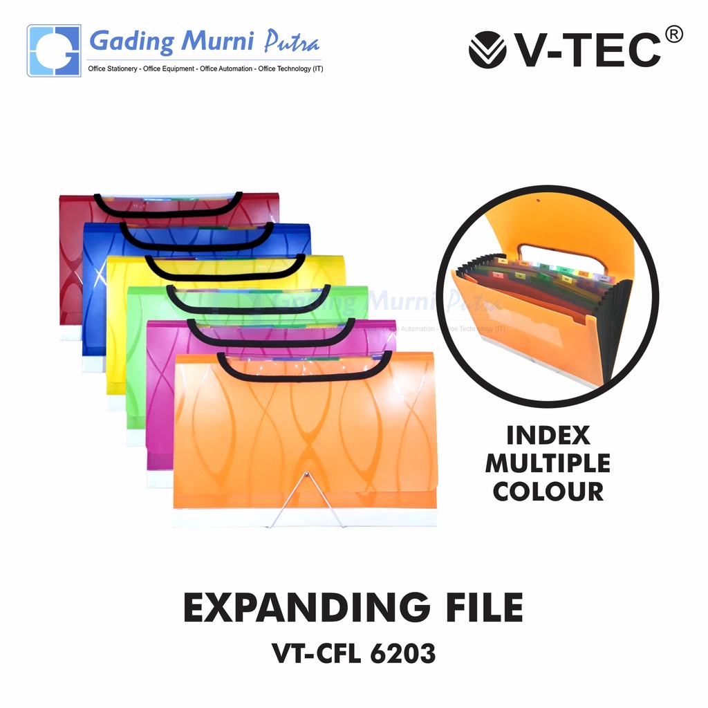 

EXPANDING FILE / MAP FOLDER DOKUMEN V-TEC VT-CFL 6203