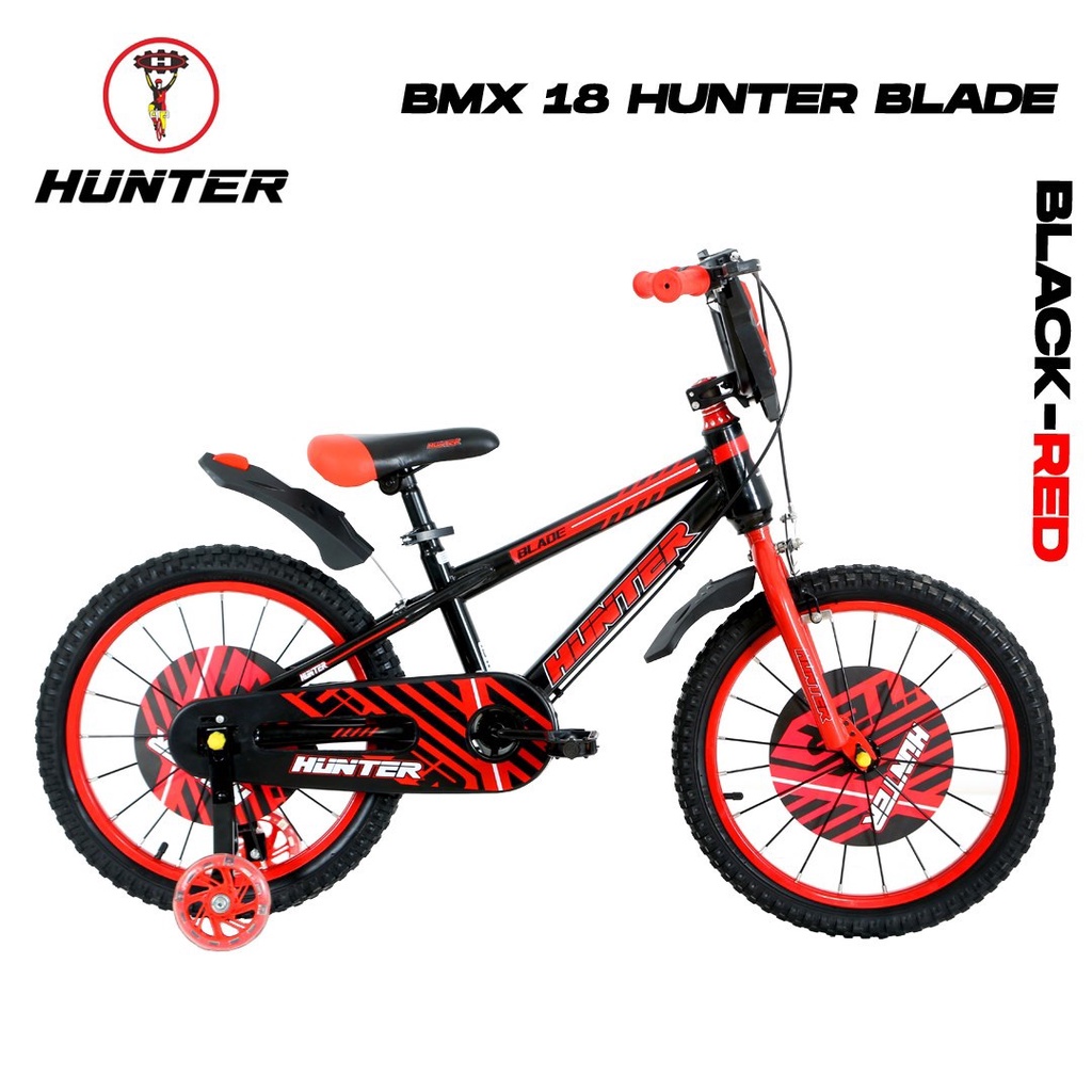 SEPEDA ANAK COWOK BMX 18" HUNTER BLADE