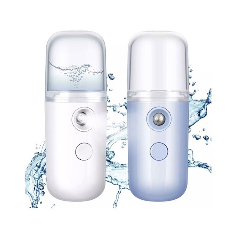 Nano Spray Semprot Wajah Facial Pelembab Charger Filter Mini Portable