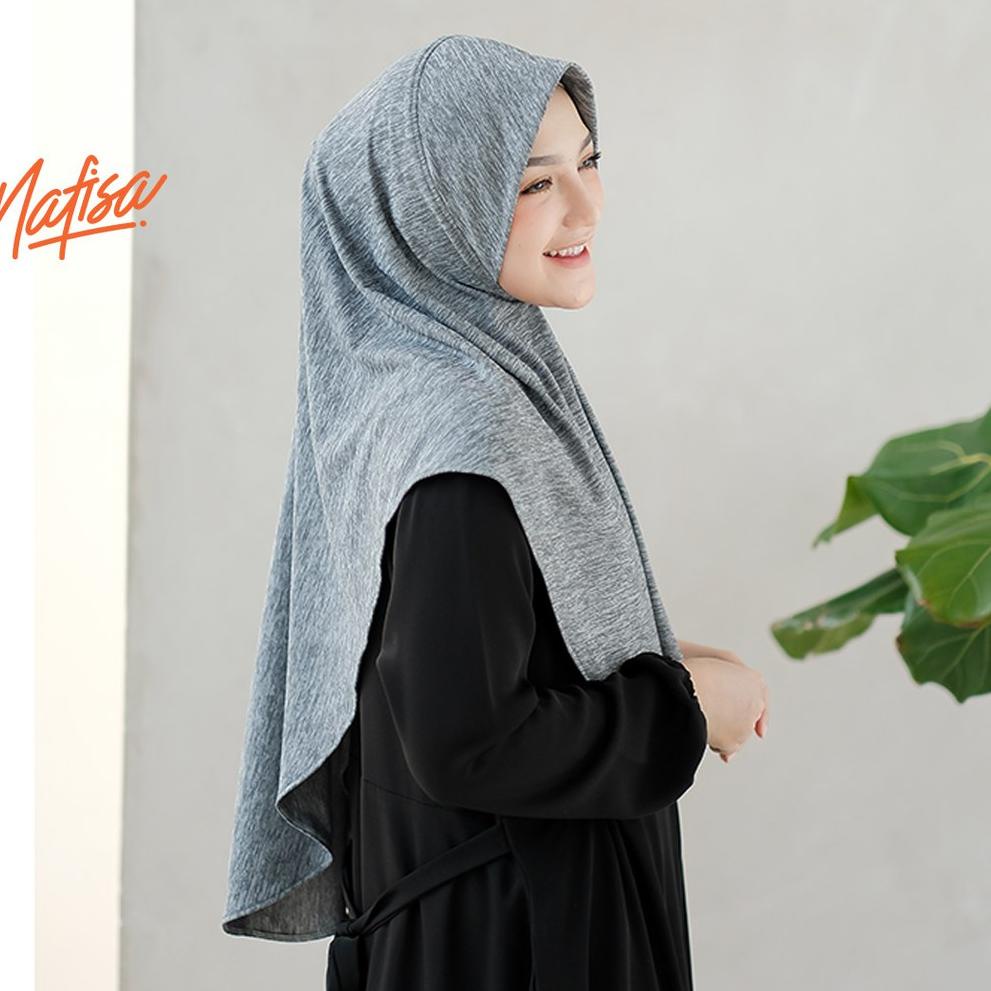 Jilbab Instan Non Pad Motif Nafisa Ayana | Hijab Instan Motif Tanpa Pet Kerudung Instan Non Pad • PB