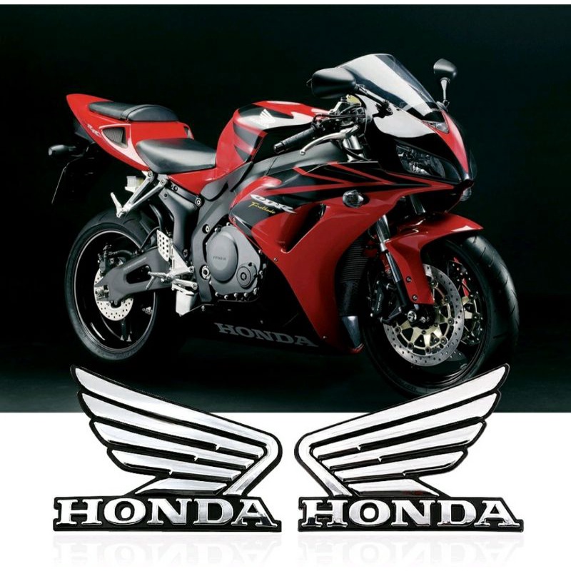 Emblem motor ( wing) Sayap honda 3D tebal kaku