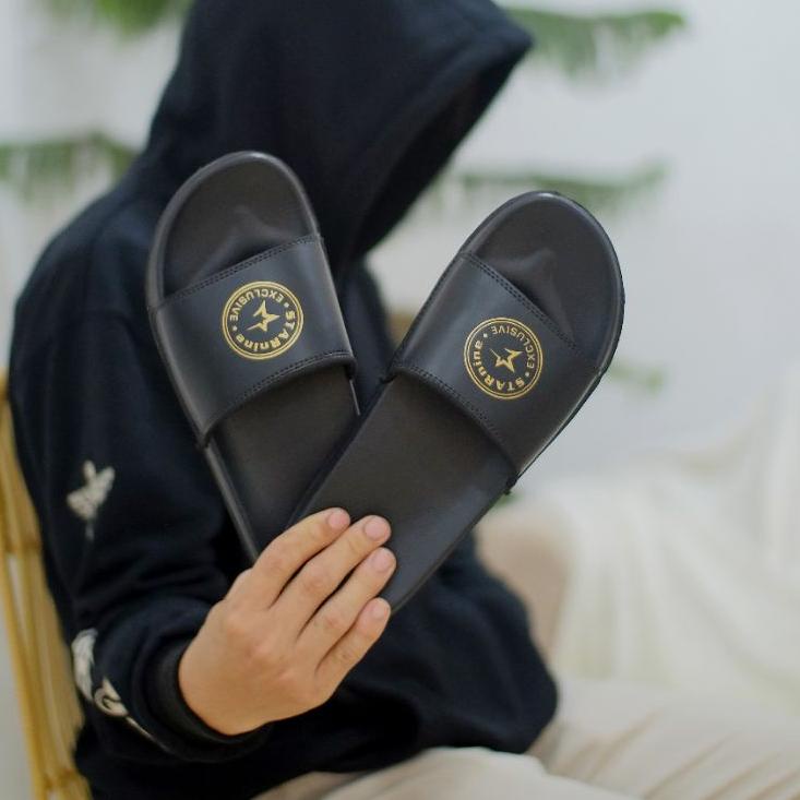Siap Kirim STARnine stsn003 -sandal slide/sandal slop/sandal pria