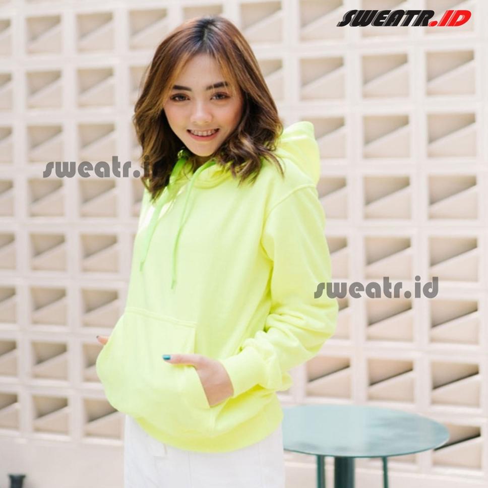 TrxF0r5Q--HOODIENOW - SWEATER JAKET HOODIE JUMPER POLOS HIJAU STABILO UNISEX M - XXL / JUMPER HIJAU 