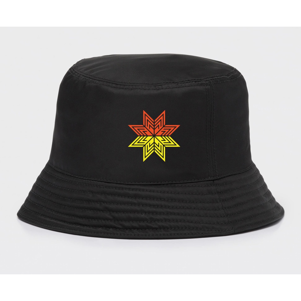 Topi Bucket Hat Dewa 19 Laskar Cinta Logo
