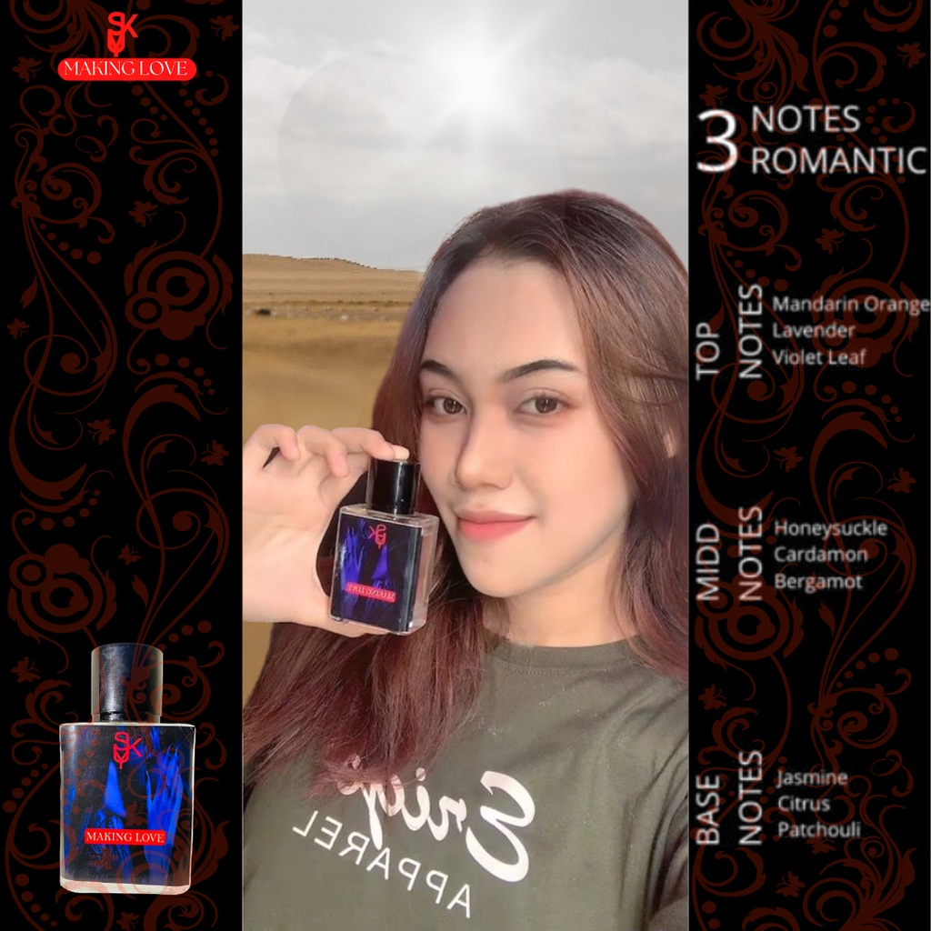 (𝐆𝐫𝐚𝐭𝐢𝐬 𝐄𝐦𝐚𝐬) 𝑷𝒂𝒓𝒇𝒖𝒎𝒆 𝒀𝑼𝑲𝑺 𝑴𝑨𝑲𝑰𝑵𝑮 𝑳𝑶𝑽𝑬 Eau De Wanita Tahan lama dan Wangi Parfum Aromanya khas &amp; fresh tahan lama 12jam parfum Bad Pngens 3 Aroma jasmine vanilla Original parfum cowok wangi tahan lama