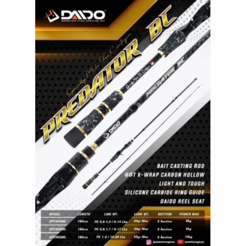 Joran BC Daido Predator