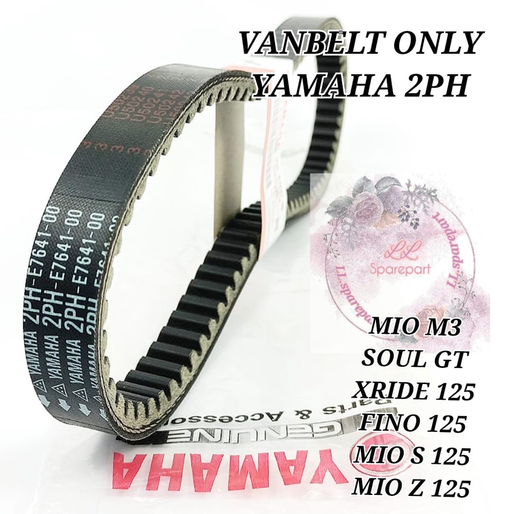 VANBELT V-BELT ONLY YAMAHA 2PH KUALITAS ASLI ORIGINAL MIO M3 SOUL GT XRIDE 125 FINO 125 MIO S 125 MI