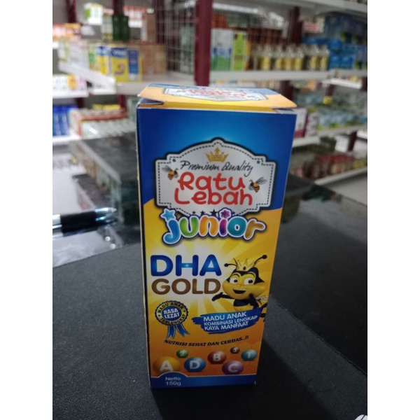 Madu Anak DHA GOLD Junior Ratu Lebah Asli