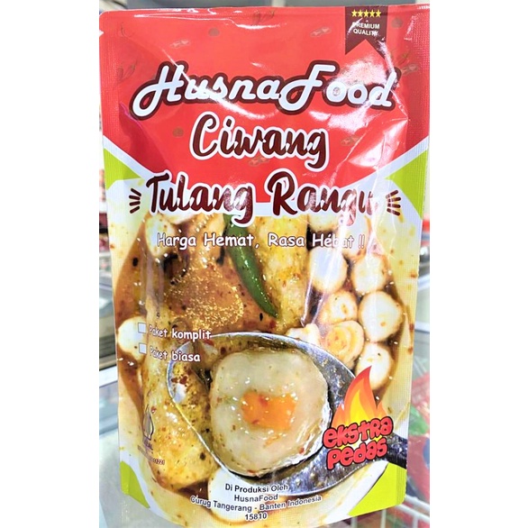 

Husna Food Ciwang Tulang Rangu (Baso Aci plus Rawit)