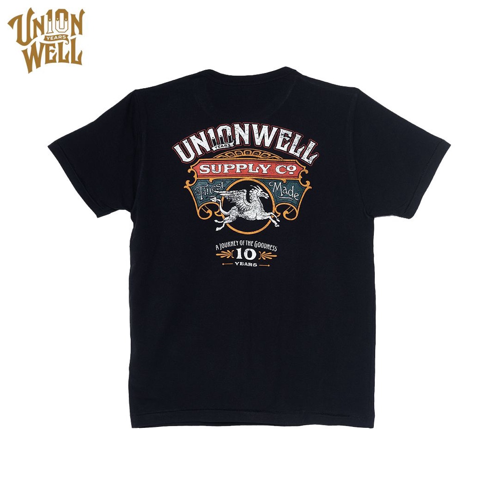 Unionwell T-shirt Original Kaos Journey Black