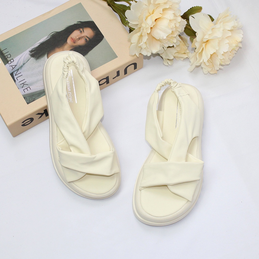 Sepatu Sandal Wedges NS A2026 Gofashion Sepatu Fashion Import Termurah Sandal Wanita Termurah