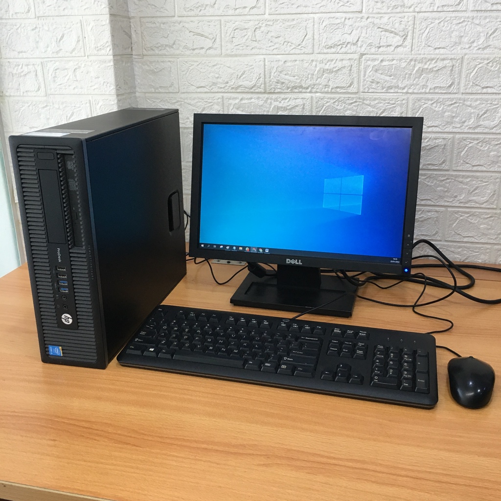 Fullset Komputer HP Core i5 Gen 4 RAM 4GB HDD 500GB Siap Pakai