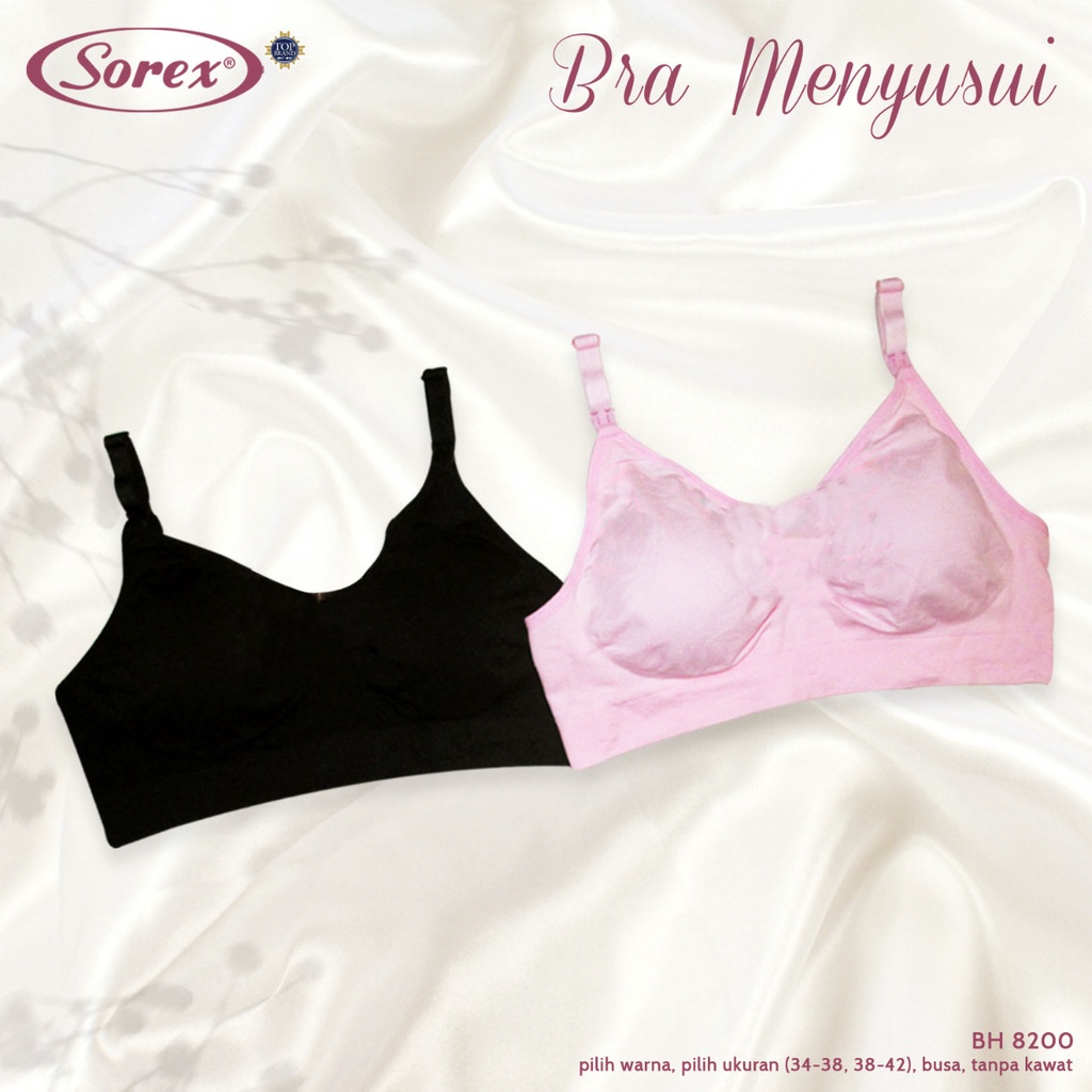 Bra menyusui 8200 SOREX spandex asli