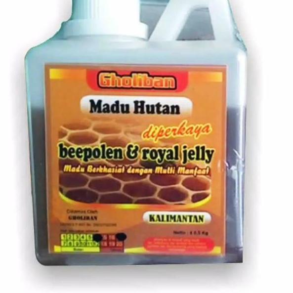 

TrxHh6H1--Madu Gholiban Kalimantan/Riau Beepolen & Toyal Jelly 500gr