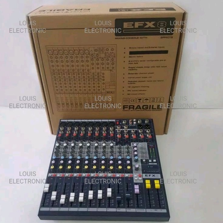 Mixer Audio Soundcraft EFX8 EFX 8 8 Channel GRADE A