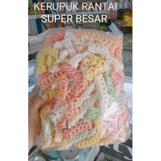 

KERUPUK RANTAI SUPER BESAR