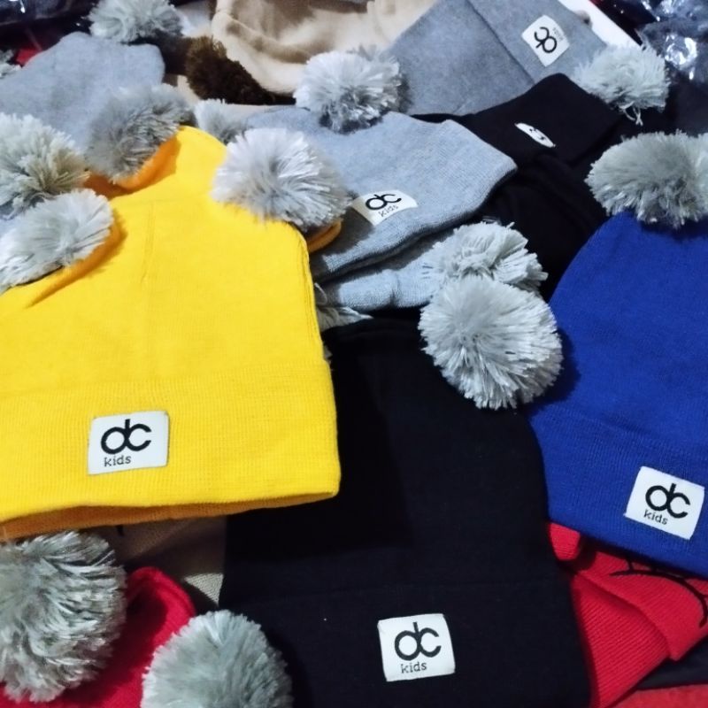 KUPLUK BAYI DC KIDS// TOPI ANAK DC KIDS