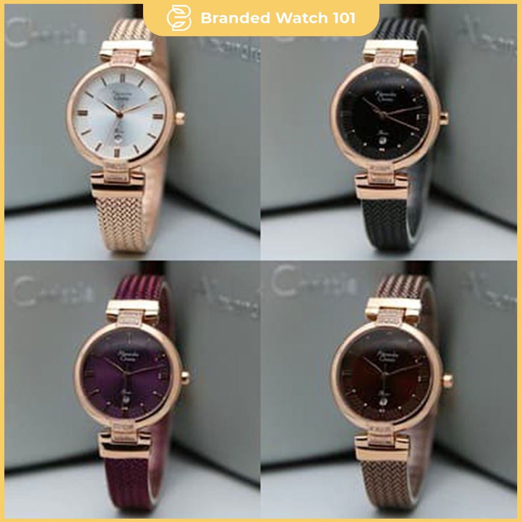 ORIGINAL Jam Tangan Wanita Alexandre Christie AC 2757 / AC2757 Garansi 1 Tahun