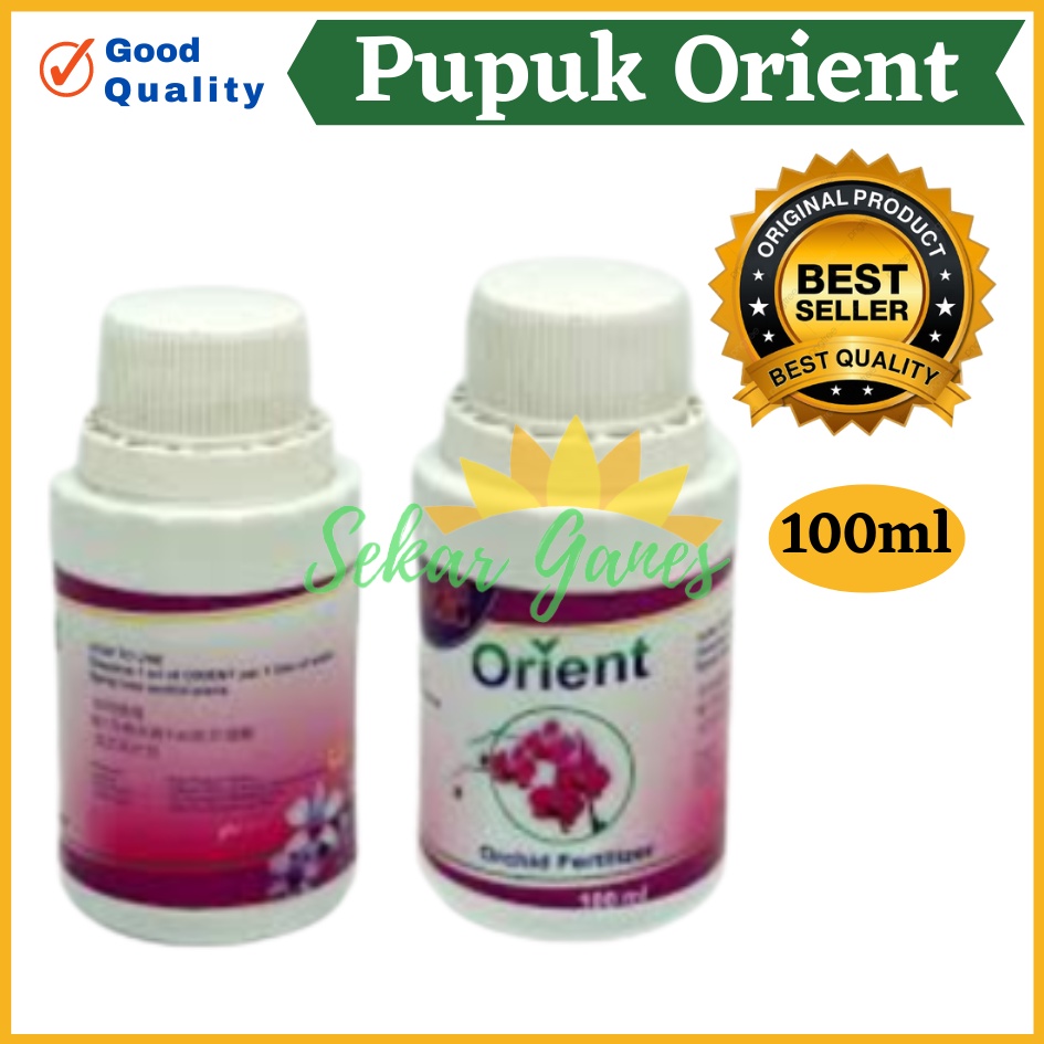 Promo Pupuk bunga organik anggrek 100ml (ORIENT ORCHID) mempercepat pertumbuhan tanaman pupuk bunga murah